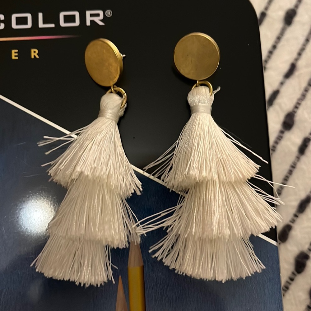J.Crew tassel earrings